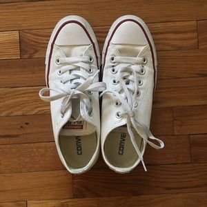 Converse all stars low top white